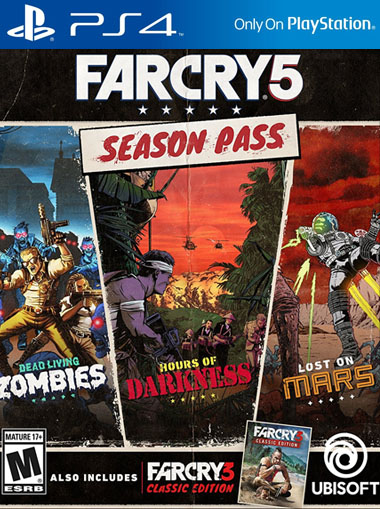 deadlock Hysterisk gård Køb Far Cry 5 Season Pass - PS4 Digital Code | Playstation Network