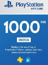 Buy Playstation Network (PSN) Card 1000 INR INDIA Game Download