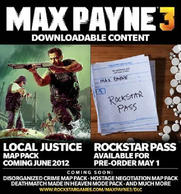 Max Payne 3: Classic Max Payne Character DLC Steam CD Key