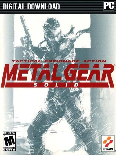 METAL GEAR SOLID cd key