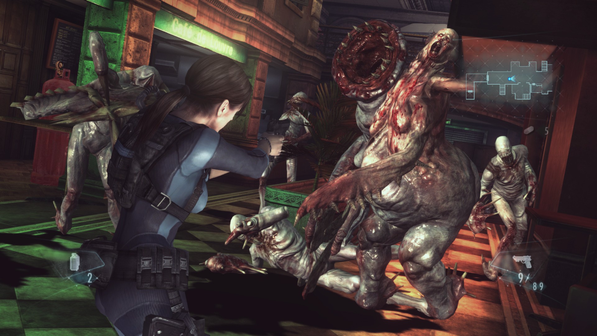 Horror games играть. Resident Evil: Revelations unveiled Edition.