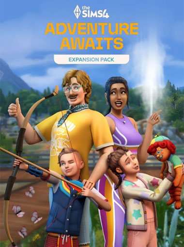 The Sims 4 Adventure Awaits Expansion Pack (DLC) cover image
