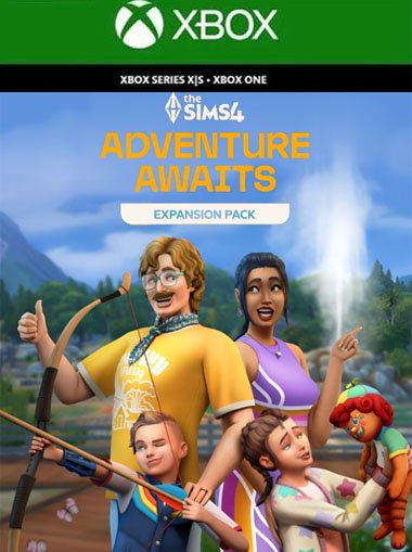 The Sims 4 Adventure Awaits Expansion Pack - Xbox One/Series X|S cover image