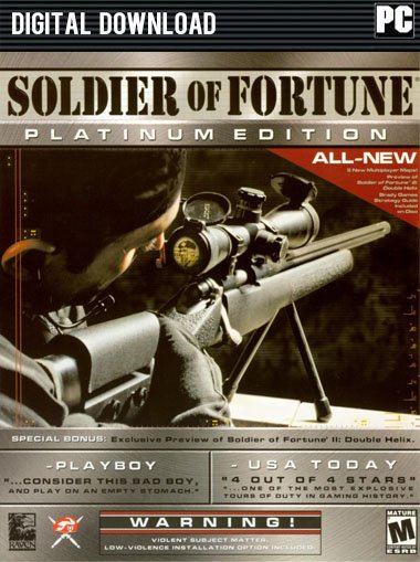 Soldier of Fortune: Platinum Edition cd key