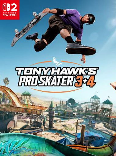 Tony Hawk's Pro Skater 3 + 4 (Switch 2) omslagsbild