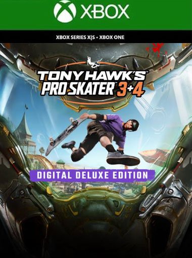 Tony Hawk's Pro Skater 3 + 4 Digital Deluxe Edition - Xbox One/Series X|S/Windows PC cd key